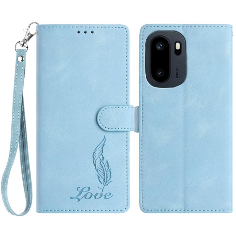 Skin Feel Embossed Feather Leather Phone Case, For OnePlus Ace 6, For OnePlus 15, For OnePlus Nord 5, For OnePlus Nord CE5, For OnePlus 13