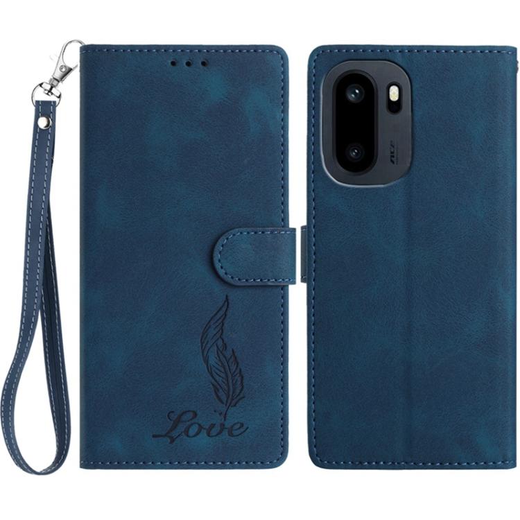 Skin Feel Embossed Feather Leather Phone Case, For OnePlus Ace 6, For OnePlus 15, For OnePlus Nord 5, For OnePlus Nord CE5, For OnePlus 13
