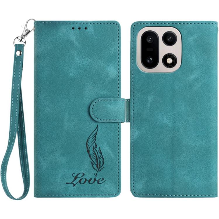 Skin Feel Embossed Feather Leather Phone Case, For OnePlus Ace 6, For OnePlus 15, For OnePlus Nord 5, For OnePlus Nord CE5, For OnePlus 13