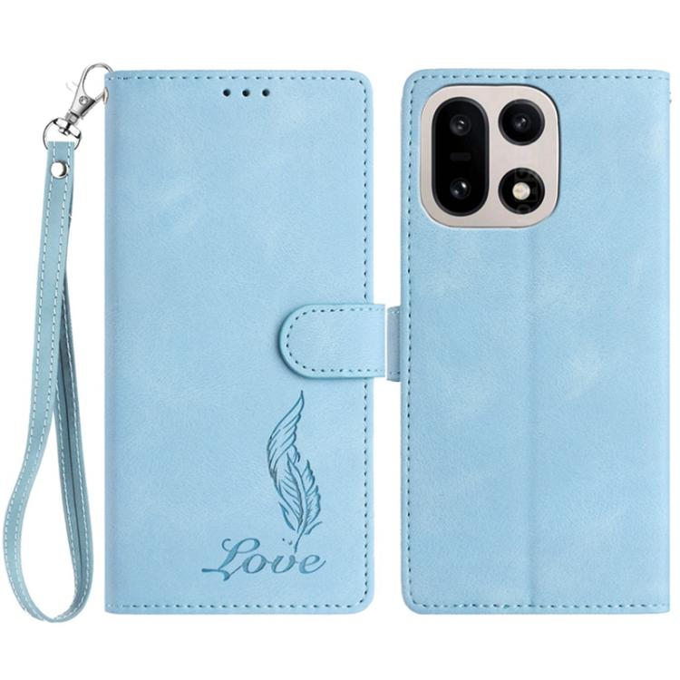 Skin Feel Embossed Feather Leather Phone Case, For OnePlus Ace 6, For OnePlus 15, For OnePlus Nord 5, For OnePlus Nord CE5, For OnePlus 13