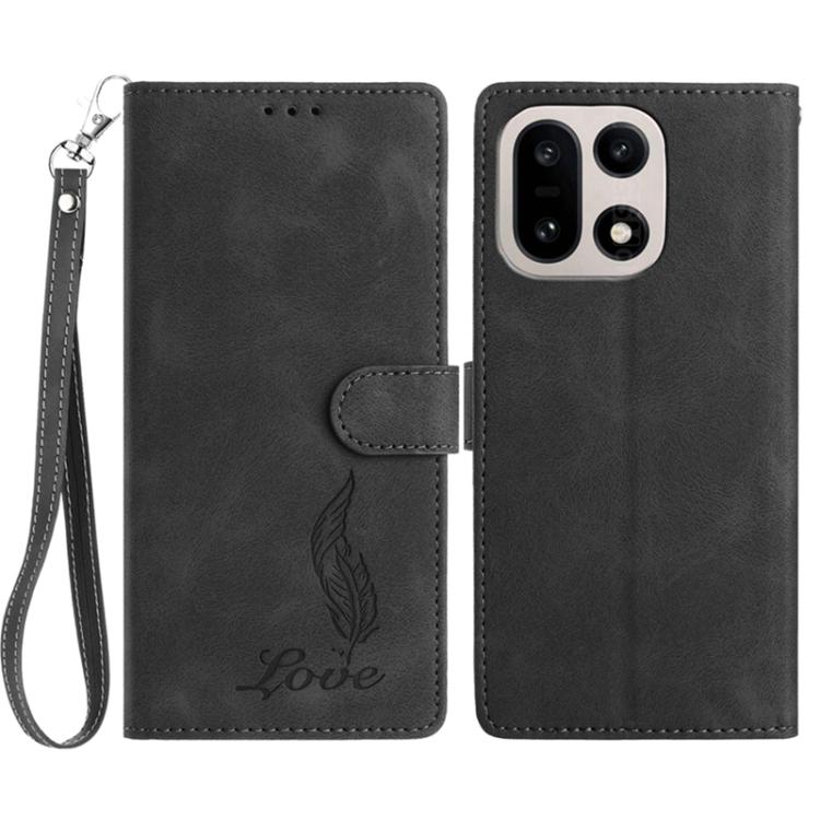 Skin Feel Embossed Feather Leather Phone Case, For OnePlus Ace 6, For OnePlus 15, For OnePlus Nord 5, For OnePlus Nord CE5, For OnePlus 13