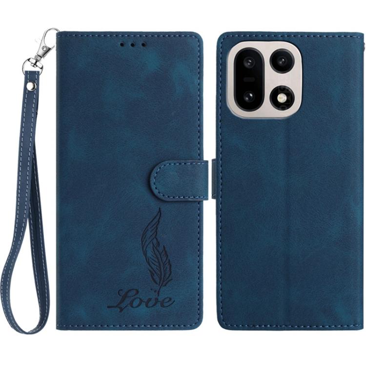 Skin Feel Embossed Feather Leather Phone Case, For OnePlus Ace 6, For OnePlus 15, For OnePlus Nord 5, For OnePlus Nord CE5, For OnePlus 13
