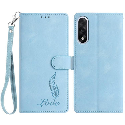 Skin Feel Embossed Feather Leather Phone Case, For OnePlus Ace 6, For OnePlus 15, For OnePlus Nord 5, For OnePlus Nord CE5, For OnePlus 13