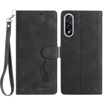 Skin Feel Embossed Feather Leather Phone Case, For OnePlus Ace 6, For OnePlus 15, For OnePlus Nord 5, For OnePlus Nord CE5, For OnePlus 13