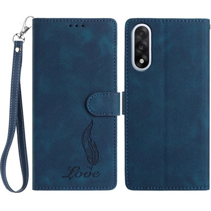 Skin Feel Embossed Feather Leather Phone Case, For OnePlus Ace 6, For OnePlus 15, For OnePlus Nord 5, For OnePlus Nord CE5, For OnePlus 13