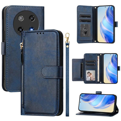 Multi-Card Slots Zipper Wallet Leather Phone Case, For Coolpad C16, For Coolpad X100, For Coolpad Cool 40i