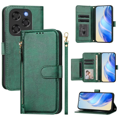 Multi-Card Slots Zipper Wallet Leather Phone Case, For Coolpad C16, For Coolpad X100, For Coolpad Cool 40i