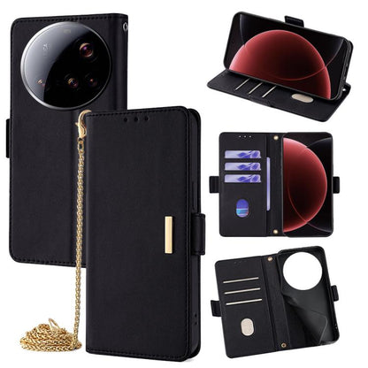 Crossbody Chain Leather Phone Case, For Xiaomi 17 Pro Max, For Xiaomi 17, For Xiaomi Civi 5 Pro 5G, For Xiaomi 15 Ultra