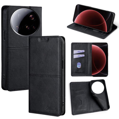 Cow Texture Magnetic Leather Phone Case, For Xiaomi 17 Pro Max, For Xiaomi 17 Pro, For Xiaomi 17, For Xiaomi Civi 5 Pro 5G, For Xiaomi 15 Ultra