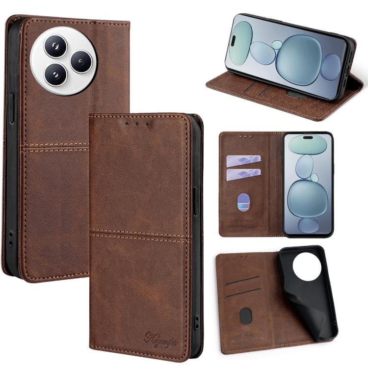 Cow Texture Magnetic Leather Phone Case, For Xiaomi 17 Pro Max, For Xiaomi 17 Pro, For Xiaomi 17, For Xiaomi Civi 5 Pro 5G, For Xiaomi 15 Ultra