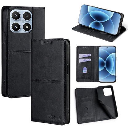 Cow Texture Magnetic Leather Phone Case, For Xiaomi 17 Pro Max, For Xiaomi 17 Pro, For Xiaomi 17, For Xiaomi Civi 5 Pro 5G, For Xiaomi 15 Ultra