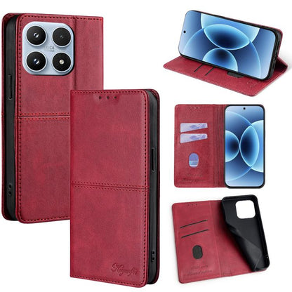 Cow Texture Magnetic Leather Phone Case, For Xiaomi 17 Pro Max, For Xiaomi 17 Pro, For Xiaomi 17, For Xiaomi Civi 5 Pro 5G, For Xiaomi 15 Ultra