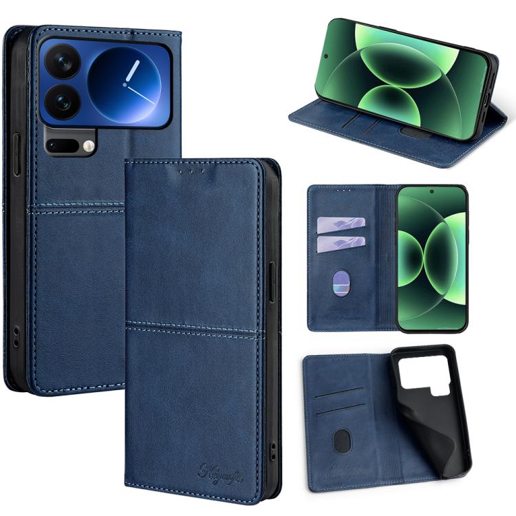 Cow Texture Magnetic Leather Phone Case, For Xiaomi 17 Pro Max, For Xiaomi 17 Pro, For Xiaomi 17, For Xiaomi Civi 5 Pro 5G, For Xiaomi 15 Ultra