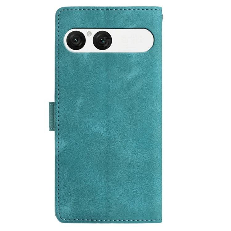 Skin Feel Embossed Feather Leather Phone Case, For Sony Xperia 10 VII, For Sony Xperia 10 VI