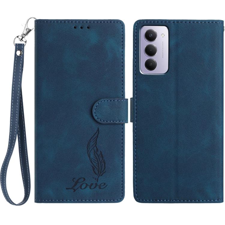 Skin Feel Embossed Feather Leather Phone Case, For Redmi 17C 5G, For Redmi K90, For Redmi K90 Pro Max, For Redmi 15C 5G / 4G EU 173mm, For Redmi 15 5G / 4G EU 171mm, For Redmi 15C 5G / 4G Global 171mm, For Redmi A5 4G 173.3mm                           ...