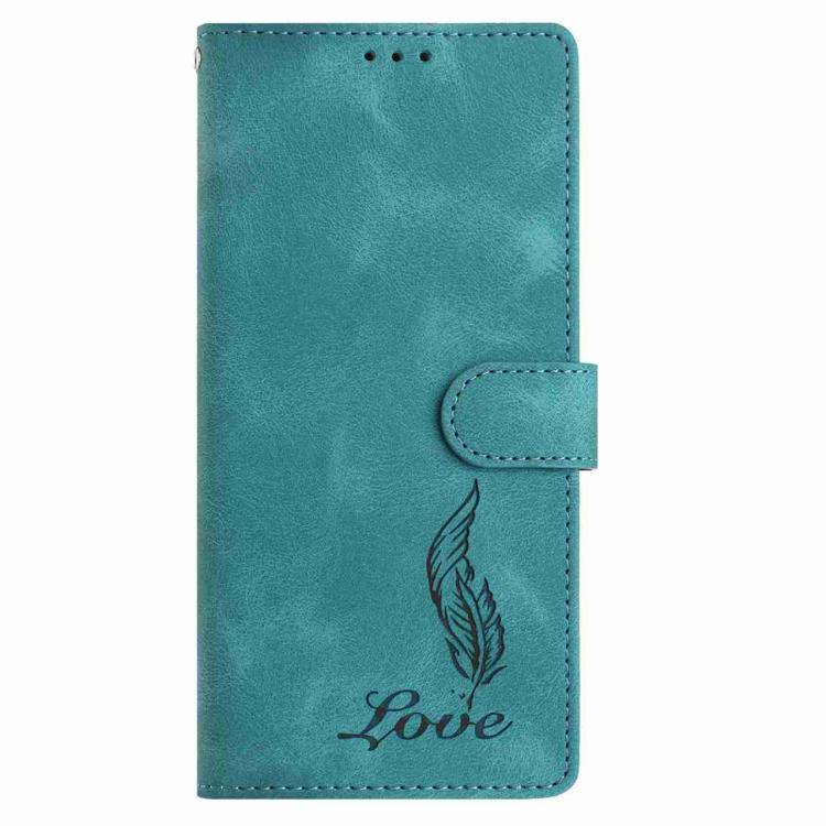 Skin Feel Embossed Feather Leather Phone Case, For Redmi 17C 5G, For Redmi K90, For Redmi K90 Pro Max, For Redmi 15C 5G / 4G EU 173mm, For Redmi 15 5G / 4G EU 171mm, For Redmi 15C 5G / 4G Global 171mm, For Redmi A5 4G 173.3mm                           ...