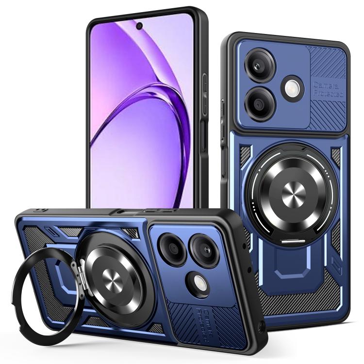 Armor Rotating Holder MagSafe Phone Case, For OPPO Reno15 Global / Reno 15C, For OPPO Reno15 Pro Global 5G, For OPPO A6 Pro Global, For OPPO A5 5G Global, For OPPO A5 Pro, For OPPO Reno13 5G, For OPPO Reno13 F 5G