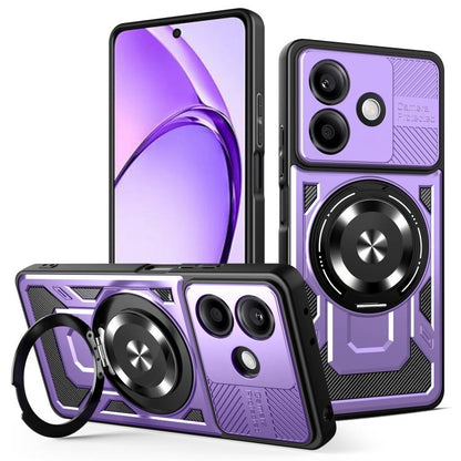 Armor Rotating Holder MagSafe Phone Case, For OPPO Reno15 Global / Reno 15C, For OPPO Reno15 Pro Global 5G, For OPPO A6 Pro Global, For OPPO A5 5G Global, For OPPO A5 Pro, For OPPO Reno13 5G, For OPPO Reno13 F 5G
