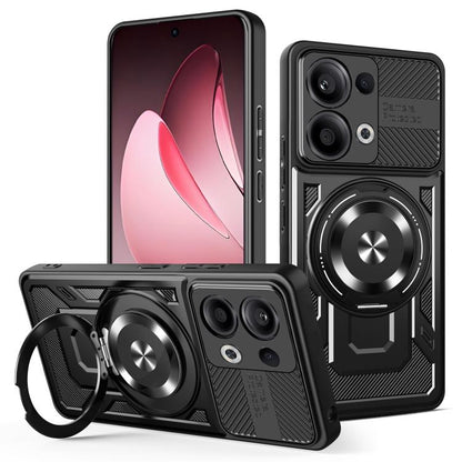 Armor Rotating Holder MagSafe Phone Case, For OPPO Reno15 Global / Reno 15C, For OPPO Reno15 Pro Global 5G, For OPPO A6 Pro Global, For OPPO A5 5G Global, For OPPO A5 Pro, For OPPO Reno13 5G, For OPPO Reno13 F 5G