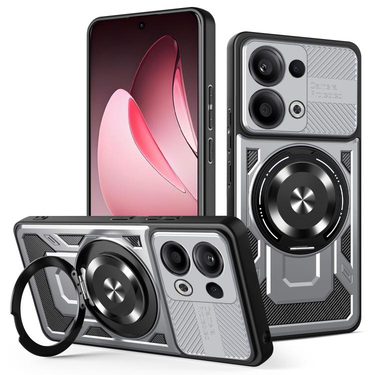 Armor Rotating Holder MagSafe Phone Case, For OPPO Reno15 Global / Reno 15C, For OPPO Reno15 Pro Global 5G, For OPPO A6 Pro Global, For OPPO A5 5G Global, For OPPO A5 Pro, For OPPO Reno13 5G, For OPPO Reno13 F 5G