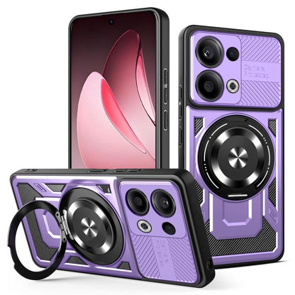 Armor Rotating Holder MagSafe Phone Case, For OPPO Reno15 Global / Reno 15C, For OPPO Reno15 Pro Global 5G, For OPPO A6 Pro Global, For OPPO A5 5G Global, For OPPO A5 Pro, For OPPO Reno13 5G, For OPPO Reno13 F 5G