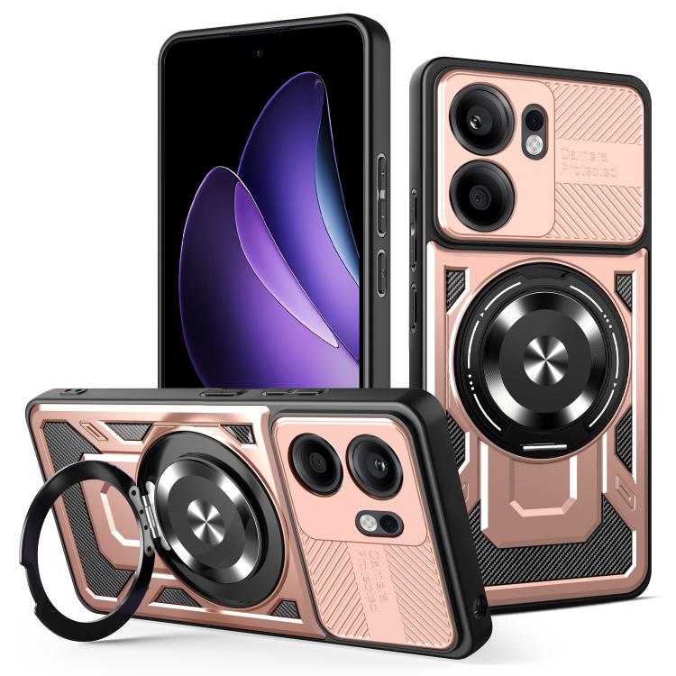 Armor Rotating Holder MagSafe Phone Case, For OPPO Reno15 Global / Reno 15C, For OPPO Reno15 Pro Global 5G, For OPPO A6 Pro Global, For OPPO A5 5G Global, For OPPO A5 Pro, For OPPO Reno13 5G, For OPPO Reno13 F 5G