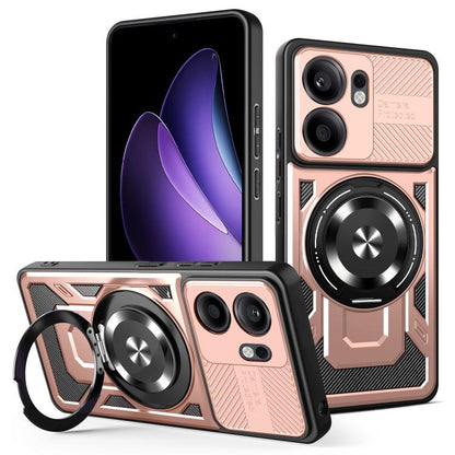 Armor Rotating Holder MagSafe Phone Case, For OPPO Reno15 Global / Reno 15C, For OPPO Reno15 Pro Global 5G, For OPPO A6 Pro Global, For OPPO A5 5G Global, For OPPO A5 Pro, For OPPO Reno13 5G, For OPPO Reno13 F 5G