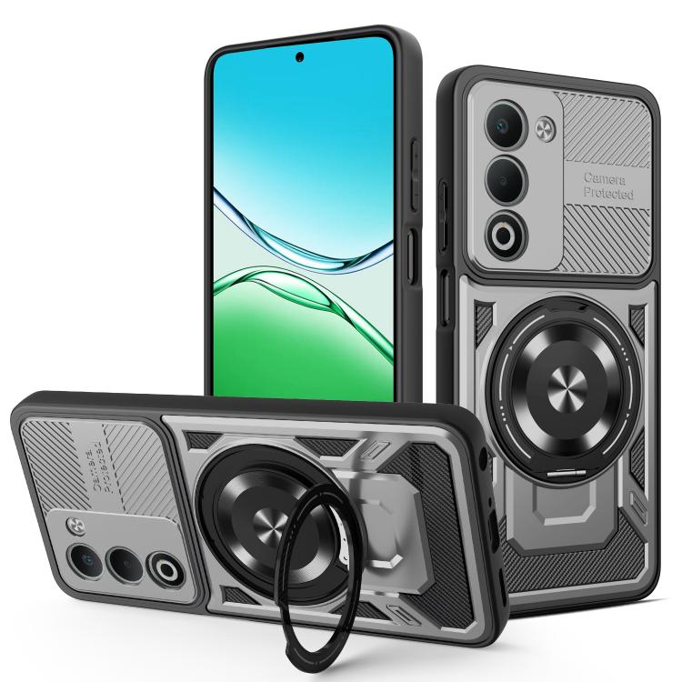 Armor Rotating Holder MagSafe Phone Case, For OPPO Reno15 Global / Reno 15C, For OPPO Reno15 Pro Global 5G, For OPPO A6 Pro Global, For OPPO A5 5G Global, For OPPO A5 Pro, For OPPO Reno13 5G, For OPPO Reno13 F 5G