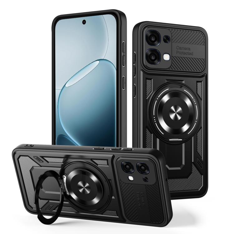 Armor Rotating Holder MagSafe Phone Case, For OPPO Reno15 Global / Reno 15C, For OPPO Reno15 Pro Global 5G, For OPPO A6 Pro Global, For OPPO A5 5G Global, For OPPO A5 Pro, For OPPO Reno13 5G, For OPPO Reno13 F 5G