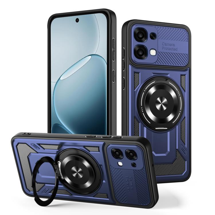 Armor Rotating Holder MagSafe Phone Case, For OPPO Reno15 Global / Reno 15C, For OPPO Reno15 Pro Global 5G, For OPPO A6 Pro Global, For OPPO A5 5G Global, For OPPO A5 Pro, For OPPO Reno13 5G, For OPPO Reno13 F 5G
