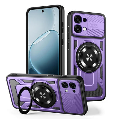 Armor Rotating Holder MagSafe Phone Case, For OPPO Reno15 Global / Reno 15C, For OPPO Reno15 Pro Global 5G, For OPPO A6 Pro Global, For OPPO A5 5G Global, For OPPO A5 Pro, For OPPO Reno13 5G, For OPPO Reno13 F 5G