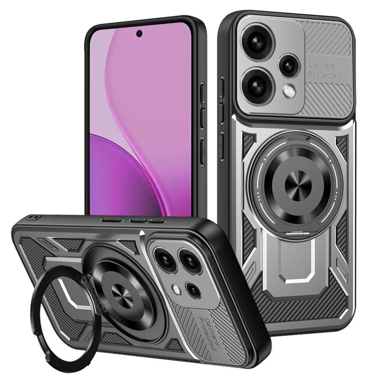 Armor Rotating Holder MagSafe Phone Case, For OPPO Reno15 Global / Reno 15C, For OPPO Reno15 Pro Global 5G, For OPPO A6 Pro Global, For OPPO A5 5G Global, For OPPO A5 Pro, For OPPO Reno13 5G, For OPPO Reno13 F 5G