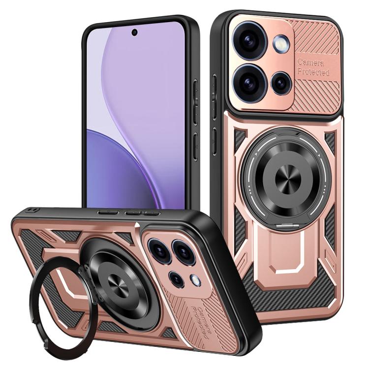 Armor Rotating Holder MagSafe Phone Case, For OPPO Reno15 Global / Reno 15C, For OPPO Reno15 Pro Global 5G, For OPPO A6 Pro Global, For OPPO A5 5G Global, For OPPO A5 Pro, For OPPO Reno13 5G, For OPPO Reno13 F 5G