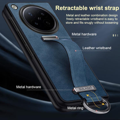 SULADA PC Hybrid Leather Texture Skin Feel Shockproof Phone Case, For OPPO Find N6 5G, For OPPO Find N5
