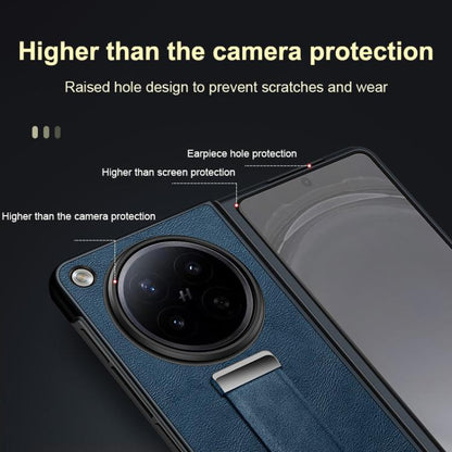 SULADA PC Hybrid Leather Texture Skin Feel Shockproof Phone Case, For OPPO Find N6 5G, For OPPO Find N5