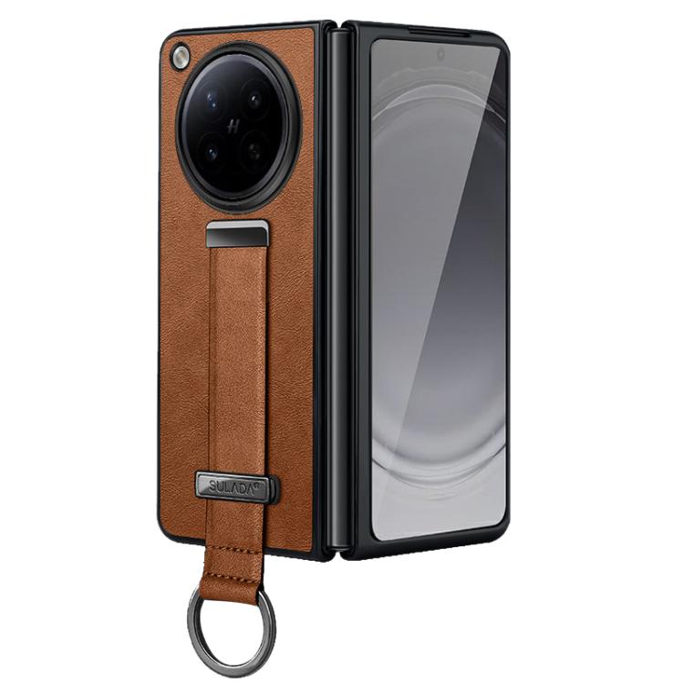 SULADA PC Hybrid Leather Texture Skin Feel Shockproof Phone Case, For OPPO Find N6 5G, For OPPO Find N5