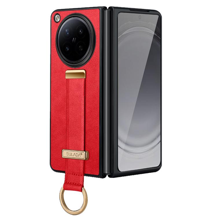 SULADA PC Hybrid Leather Texture Skin Feel Shockproof Phone Case, For OPPO Find N6 5G, For OPPO Find N5