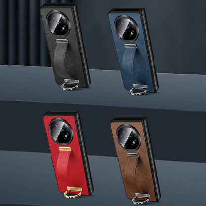 SULADA PC Hybrid Leather Texture Skin Feel Shockproof Phone Case, For OPPO Find N6 5G, For OPPO Find N5