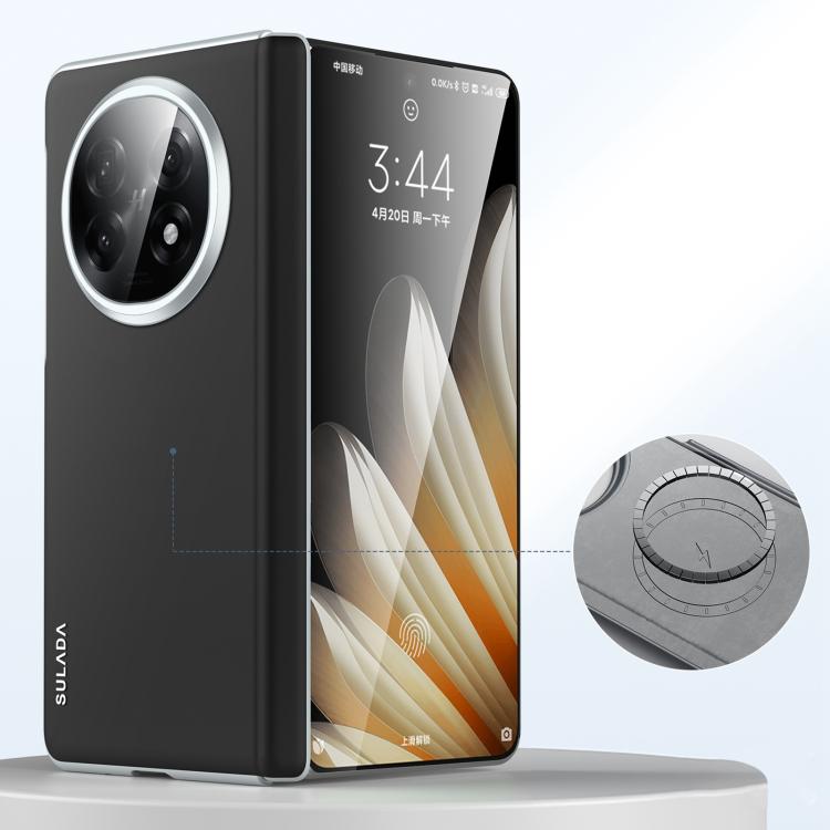 SULADA Skin Feel Liquid Leather Shockproof Phone Case, For OPPO Find N6 5G, For OPPO Find N5