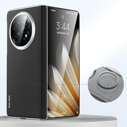 SULADA Skin Feel Liquid Leather Shockproof Phone Case, For OPPO Find N6 5G, For OPPO Find N5