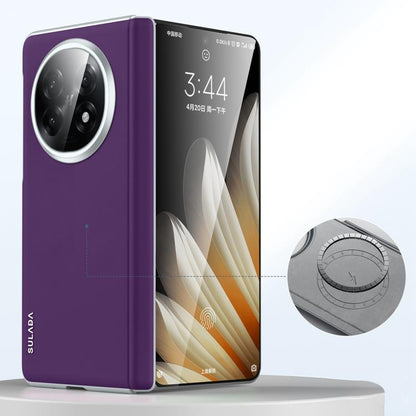 SULADA Skin Feel Liquid Leather Shockproof Phone Case, For OPPO Find N6 5G, For OPPO Find N5
