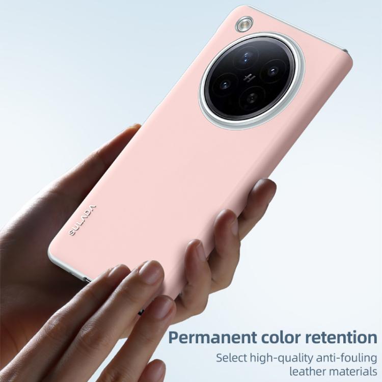 SULADA Skin Feel Liquid Leather Shockproof Phone Case, For OPPO Find N6 5G, For OPPO Find N5