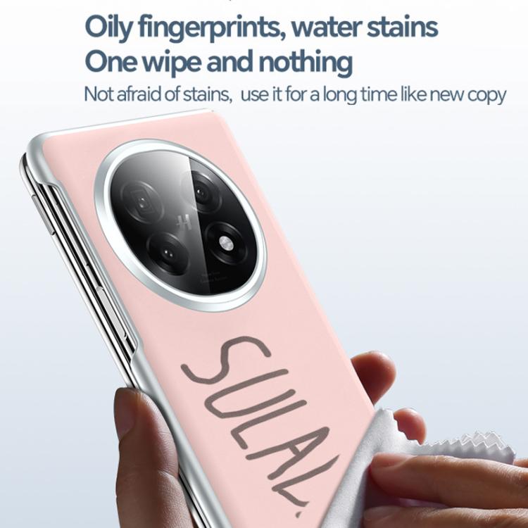 SULADA Skin Feel Liquid Leather Shockproof Phone Case, For OPPO Find N6 5G, For OPPO Find N5