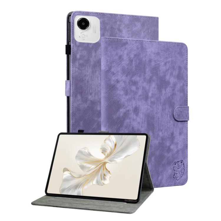 Embossed Tiger Pattern Leather Tablet Case, For Honor Pad X9 Max / X9b Max 13 inch 2026, For Honor Pad X7, For Honor Pad X9a