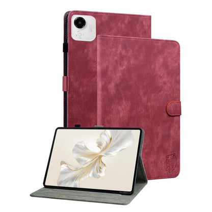 Embossed Tiger Pattern Leather Tablet Case, For Honor Pad X9 Max / X9b Max 13 inch 2026, For Honor Pad X7, For Honor Pad X9a
