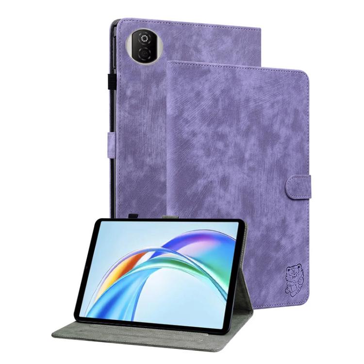 Embossed Tiger Pattern Leather Tablet Case, For Honor Pad X9 Max / X9b Max 13 inch 2026, For Honor Pad X7, For Honor Pad X9a