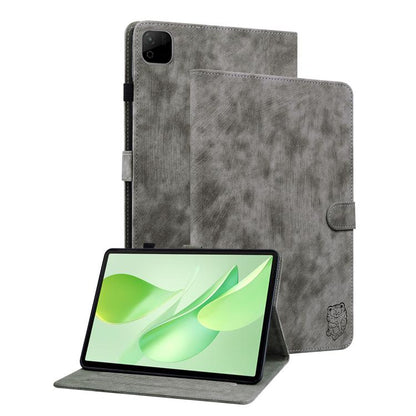 Embossed Tiger Pattern Leather Tablet Case, For Honor Pad X9 Max / X9b Max 13 inch 2026, For Honor Pad X7, For Honor Pad X9a