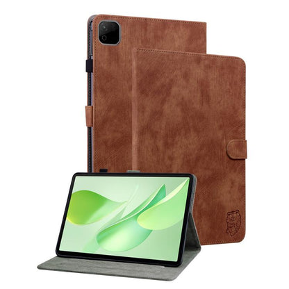 Embossed Tiger Pattern Leather Tablet Case, For Honor Pad X9 Max / X9b Max 13 inch 2026, For Honor Pad X7, For Honor Pad X9a