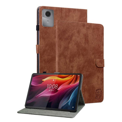 Embossed Tiger Pattern Leather Tablet Case, For Lenovo Legion Y700 Gen 5, For Lenovo Idea Tab 11 / Xiaoxin Pad 2025, For Lenovo Tab K9 / Tab One, For Lenovo ZhaoYang K10C 10.1 inch, For Lenovo Legion Y700 Gen 4
