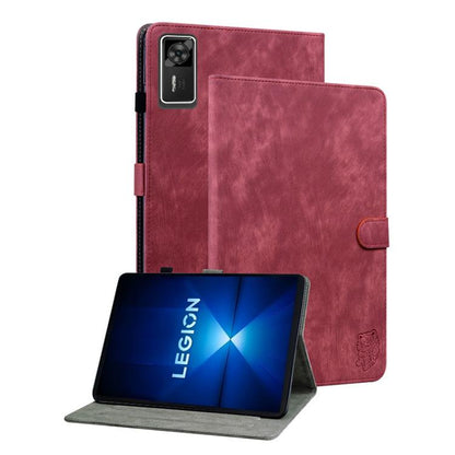 Embossed Tiger Pattern Leather Tablet Case, For Lenovo Legion Y700 Gen 5, For Lenovo Idea Tab 11 / Xiaoxin Pad 2025, For Lenovo Tab K9 / Tab One, For Lenovo ZhaoYang K10C 10.1 inch, For Lenovo Legion Y700 Gen 4